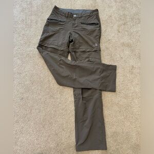 Olive green hiking pants